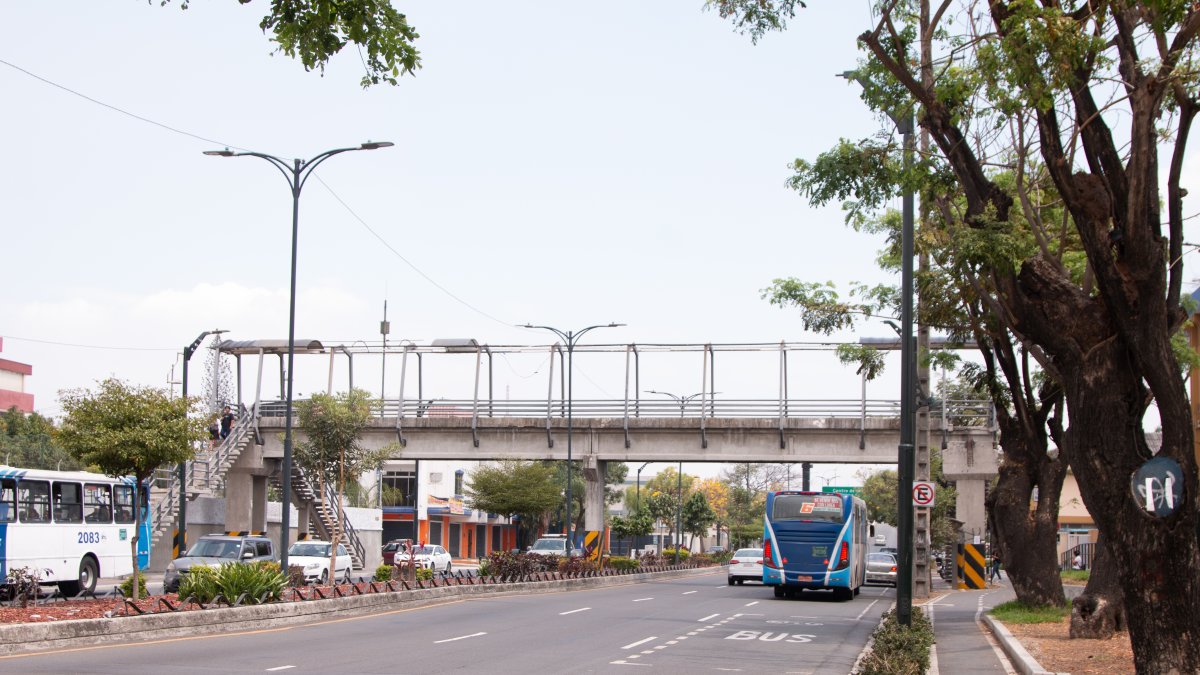 Los trabajos se realizarán en el paso peatonal