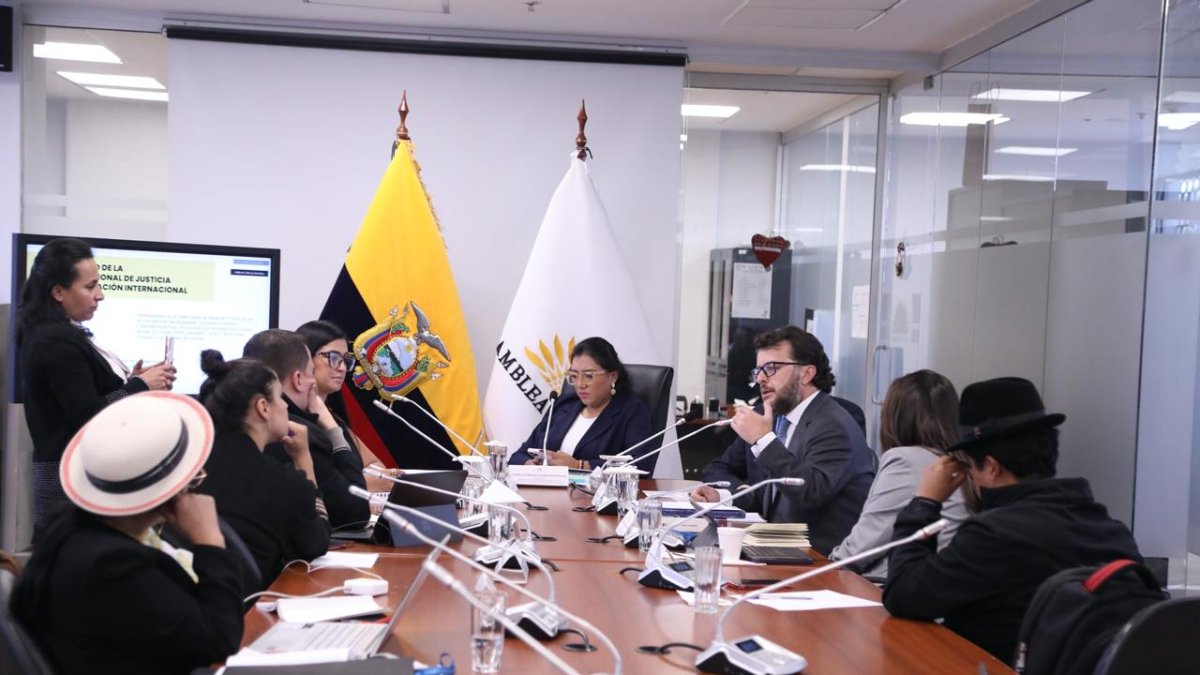 La Comisión Ocasional recibió los criterios del Consejo de la Judicatura y de la Corte Nacional de Justicia.