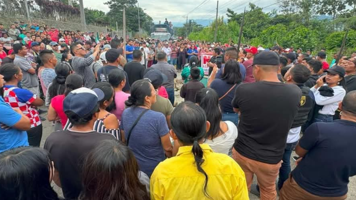 Protesta en Archidona.