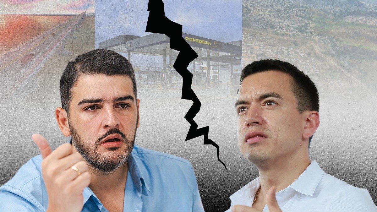 Aquiles Álvarez, alcalde de Guayaquil, y Daniel Noboa, presidente de la República, son los líderes que representan a la nueva generación de políticos en Ecuador.