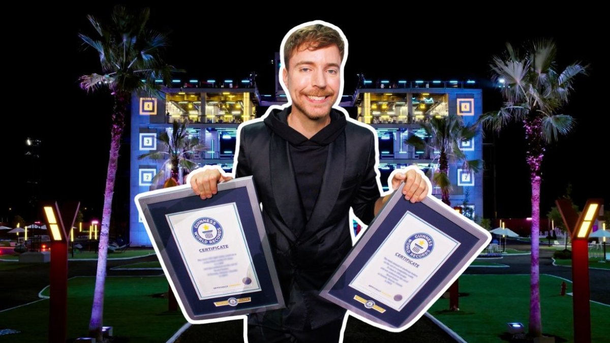 MrBeast logró romper 50 récords mundiales con esta competencia, incluso antes de su estreno.