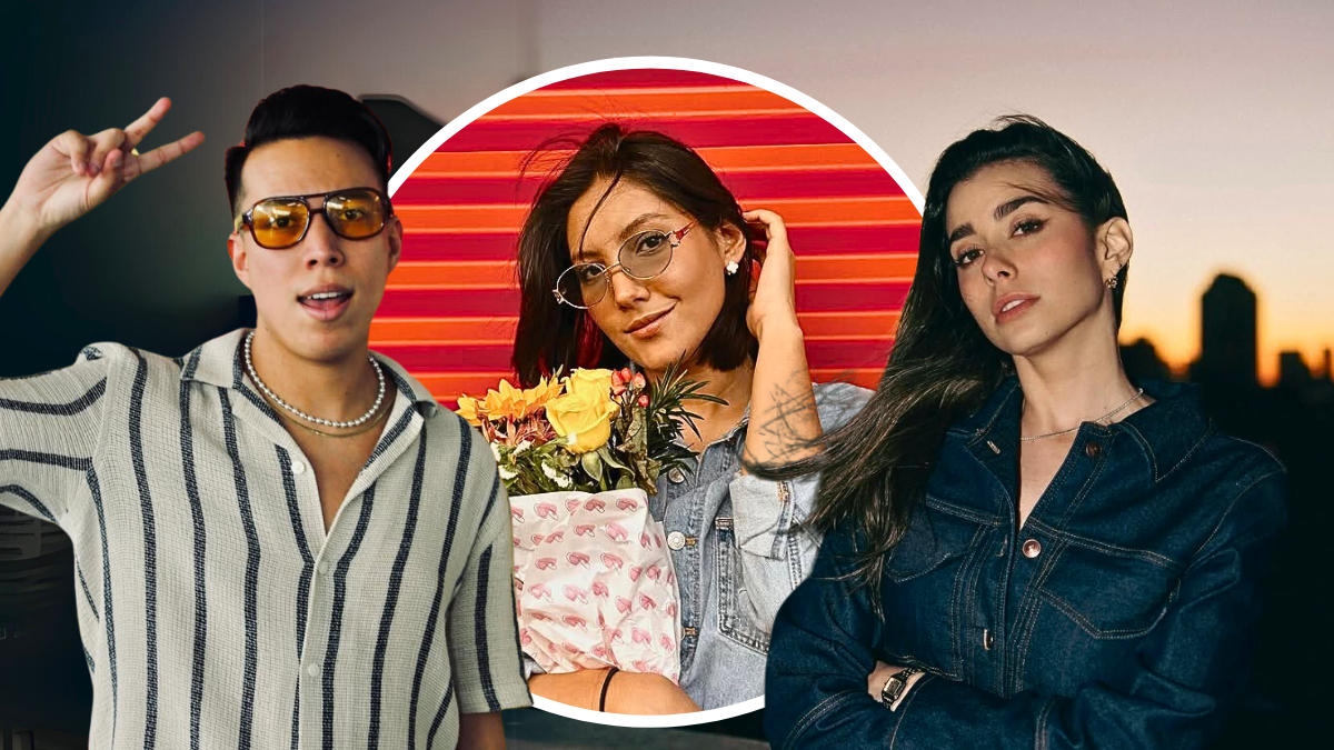 Un audio tiene en el ojo de la polémica a Luciana Guschmer, Álex Vizuete y Gigi Mieles.