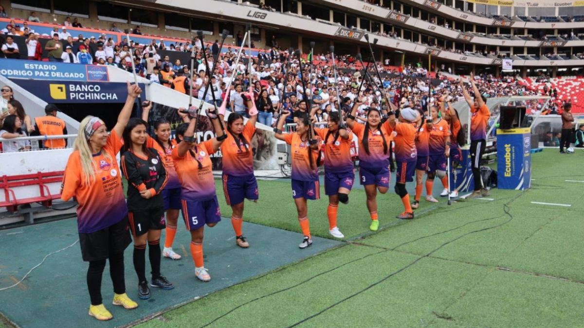 Selección Ecuatoriana de Mujeres con Amputaciones participó en un mundial, con el apoyo del Consejo Nacional de Igualdad para las Discapacidades.