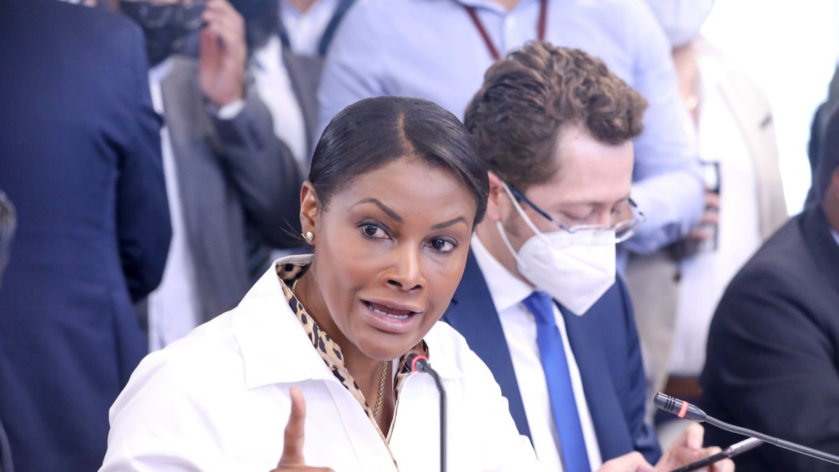 La fiscal general del Estado, Diana Salazar.