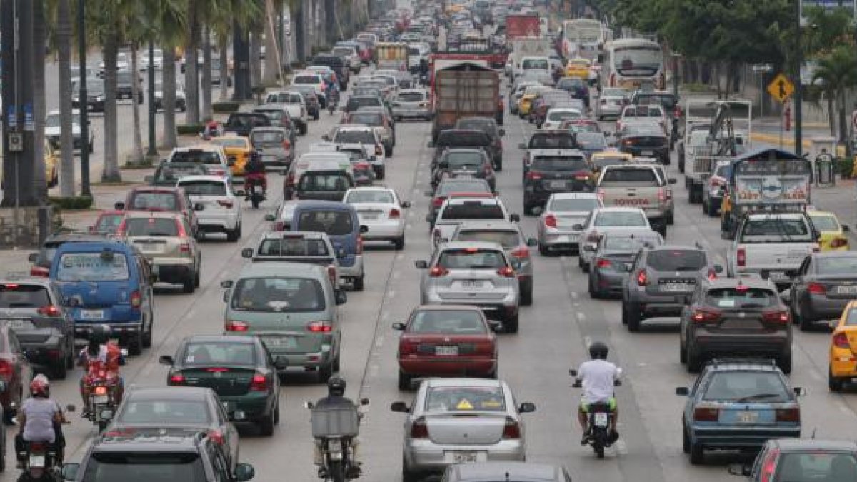 Según la base de la Agencia Nacional de Tránsito (ANT) en Guayaquil hay 750 mil automotores.