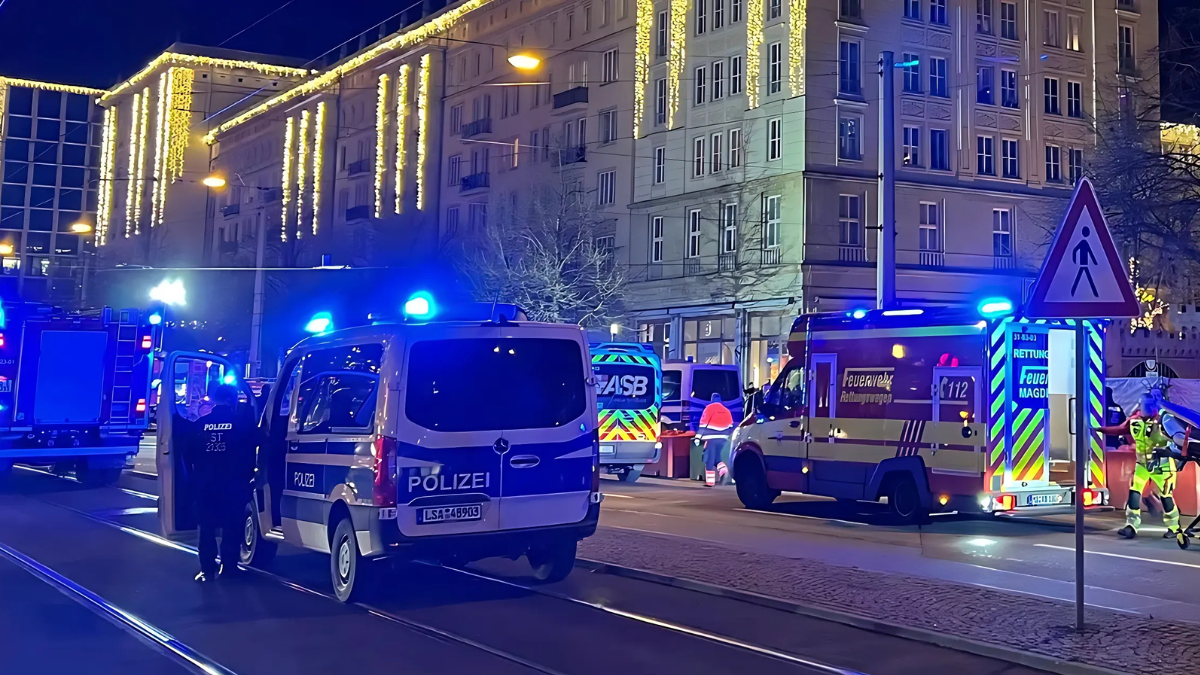 El atropellamiento ha sido en la ciudad de Magdeburgo, en el este de Alemania.