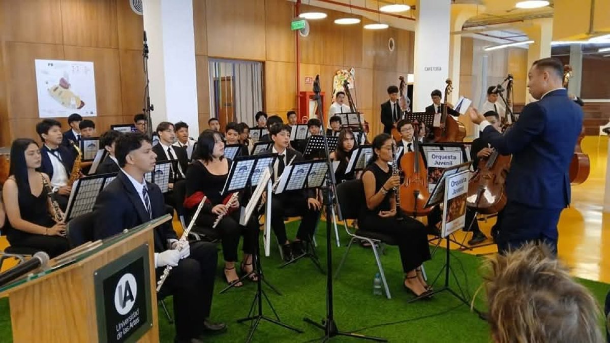 Acto. Las bandas seleccionadas deberán ensayar con la Orquesta Sinfónica del colegio República de Francia.