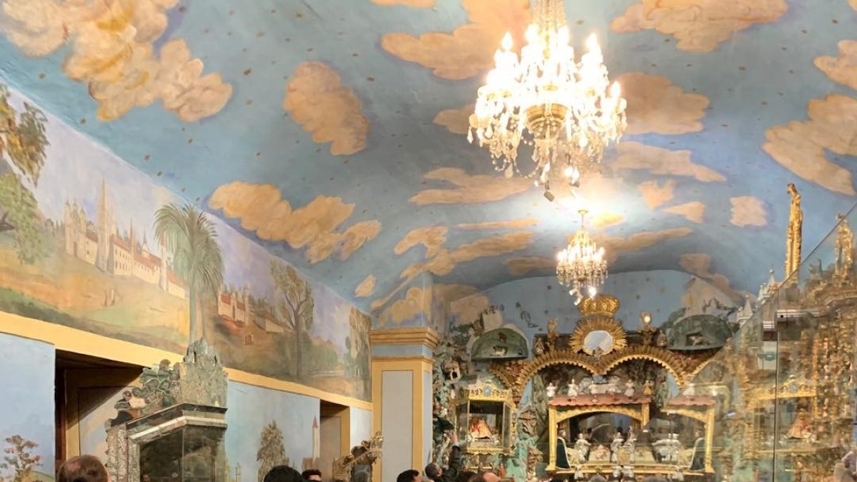 El pesebre no se vio durante 306 años. Hoy en día se hacen recorridos especializados.