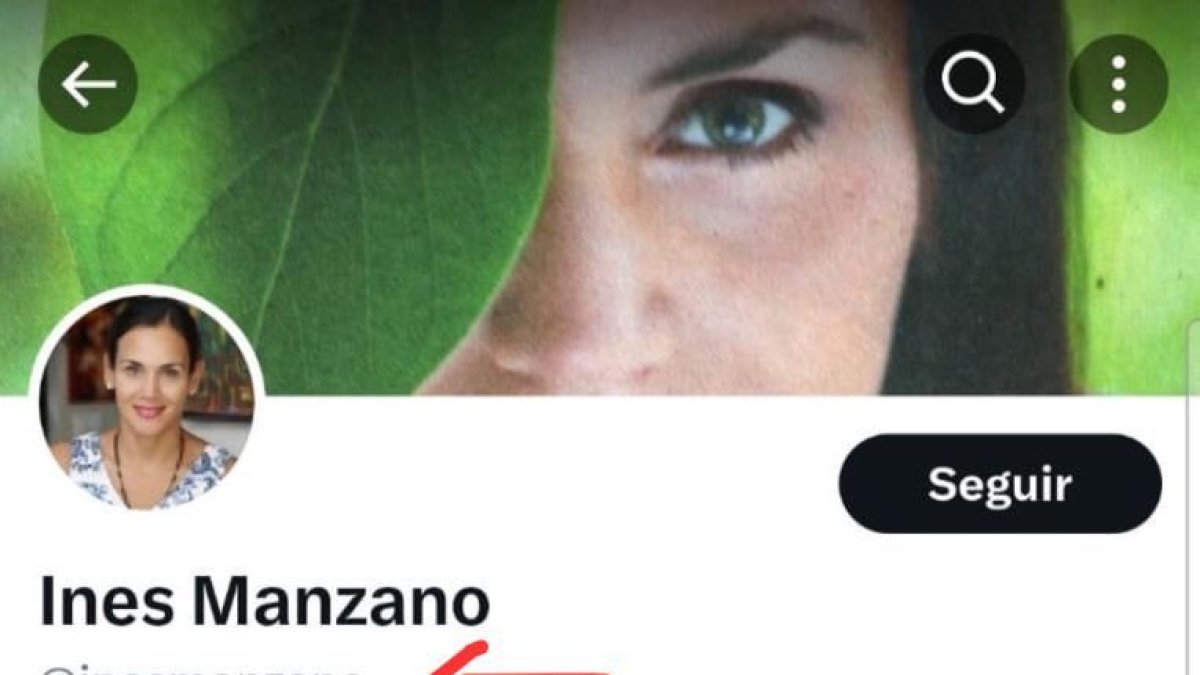 Pronunciamiento. Manzano informó en X sobre la cuenta falsa.