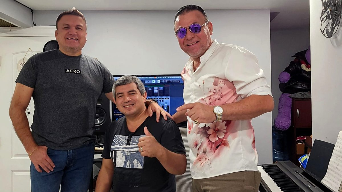 Juan Carlos Córdova, Carlos Cedeño y Xavier Enrique.