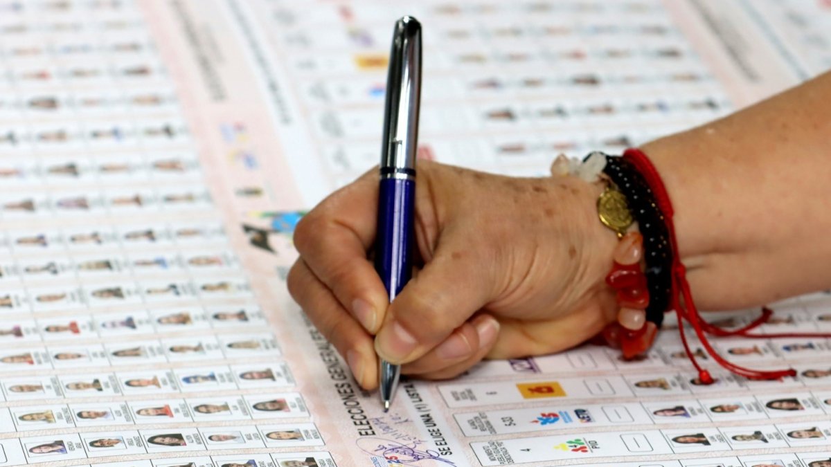 La impresión de las papeletas está a cargo del Instituto Geográfico Militar.