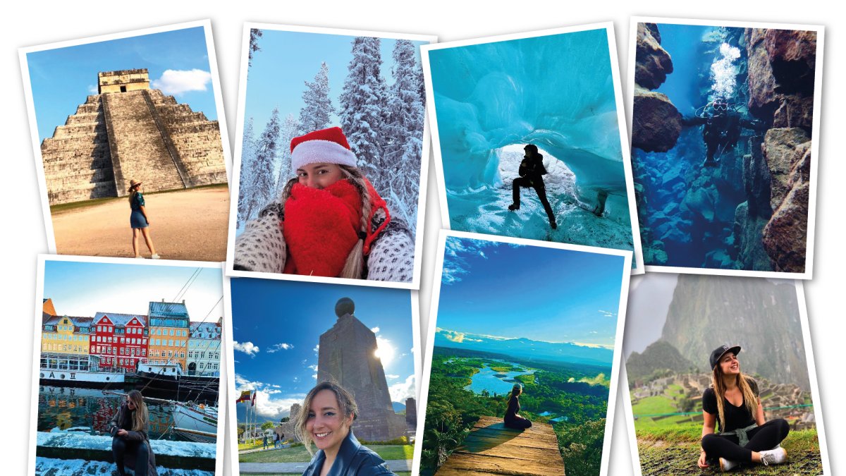 Parte de álbum de fotos de Michelle.