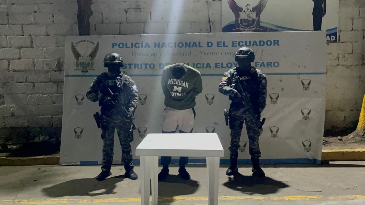 Operativos policiales ejecutados en el sur de Quito permitieron la ubicación y la detención de dos ciudadanos que tenían boleta de captura