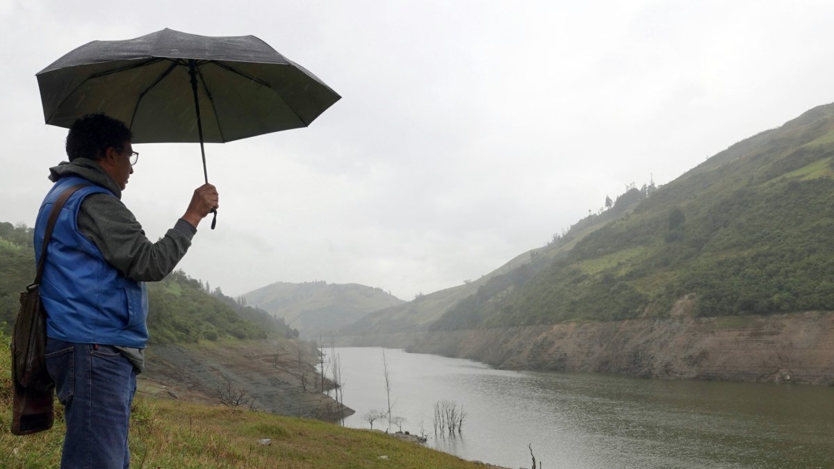 Situación. Con las precipitaciones, se espera que los embalses que abastecen a la capital alcancen su nivel.