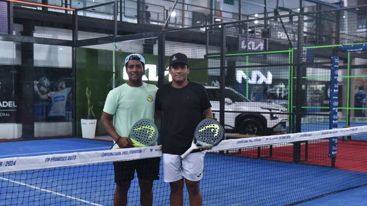 Pese a los 2 años de diferencia entre David y Daniel, compiten en dobles.