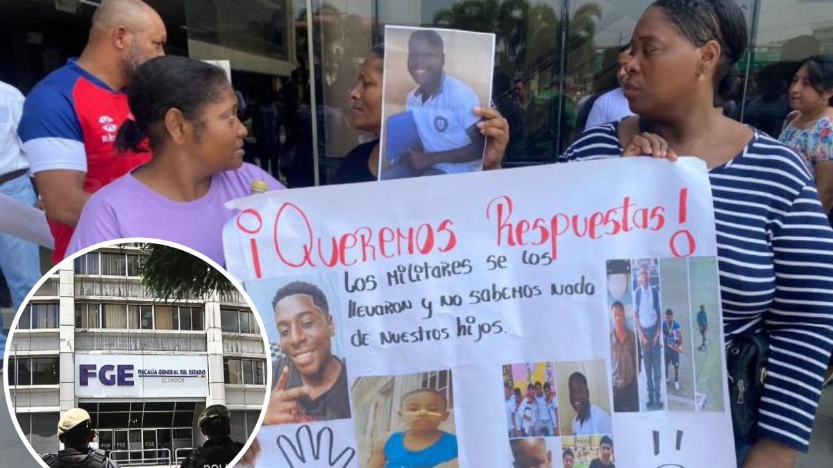 Familiares de niños desaparecidos en Guayaquil exigen respuestas a las autoridades. Habrá plantones en las inmediaciones de Fiscalía.