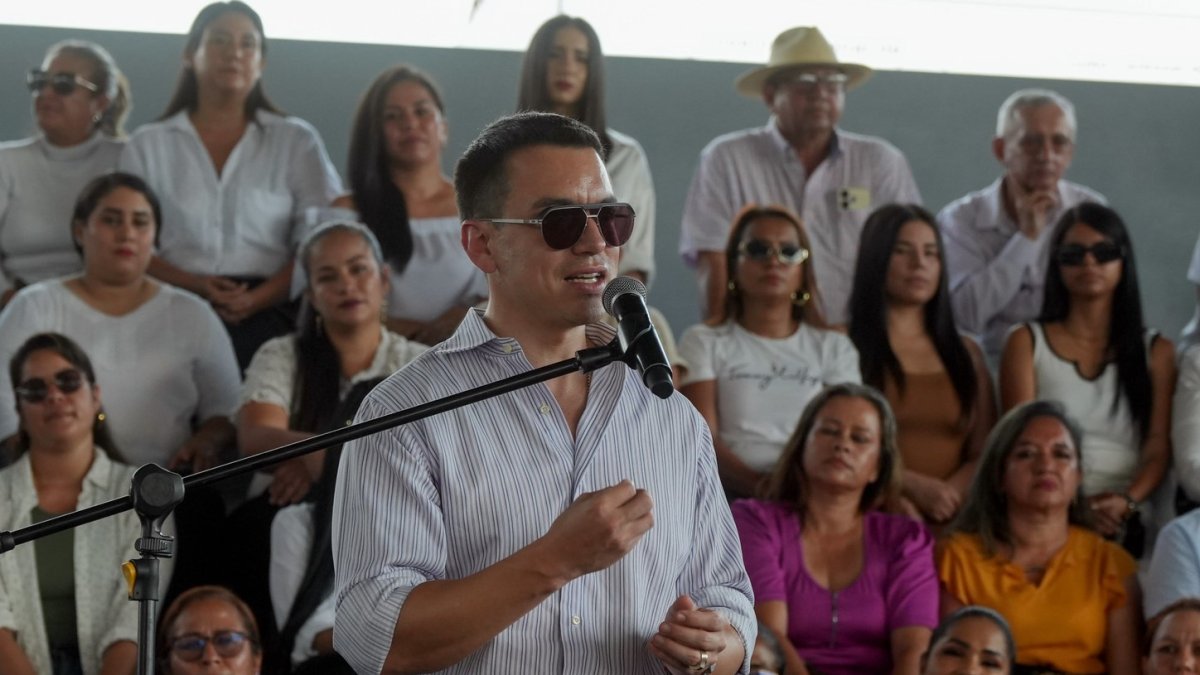 El presidente Daniel Noboa analiza convocar a una asamblea constituyente.