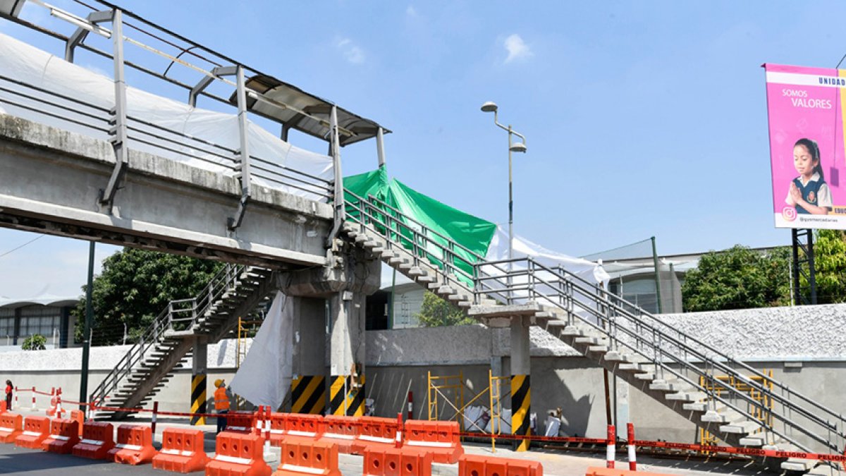 El Cabildo retirará el techado de los 7 pasos peatonales.