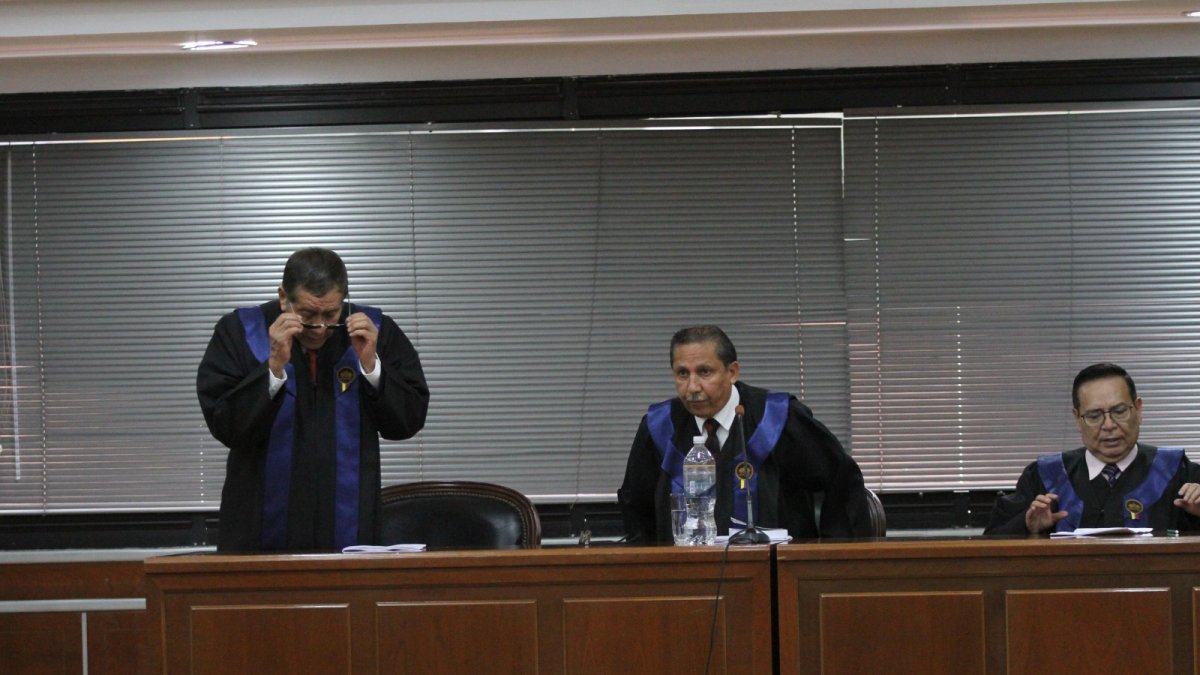 En la Corte Nacional de Justicia se realizó la audiciencia.
