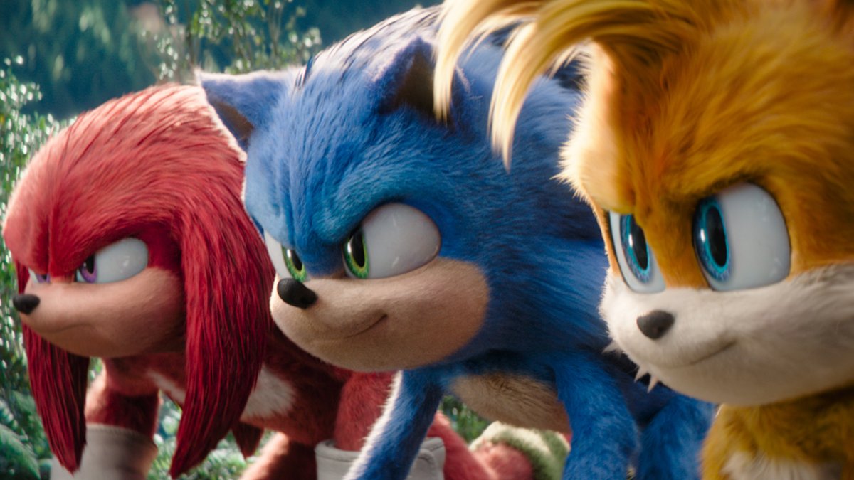 Knuckles, Sonic y Tails.