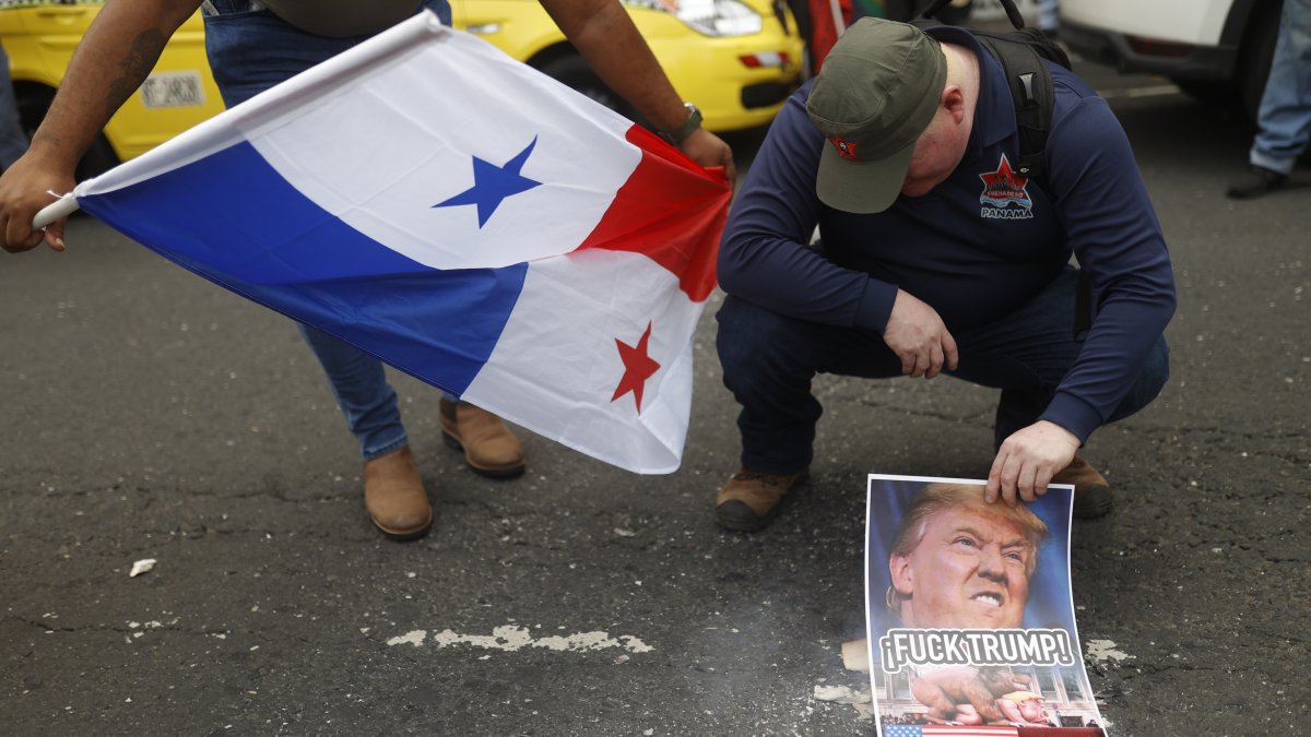 Sindicatos de trabajadores salieron a protestar por las amenazas de EE.UU.