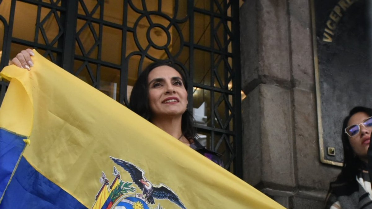 Verónica Abad intentó ingresar el 23 de diciembre a su despacho en Quito.