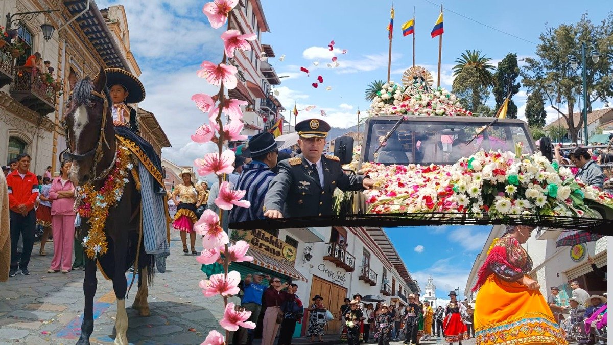 Pase del Niño Viajero se celebra en Cuenca.