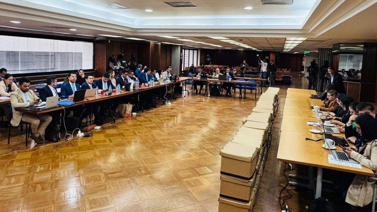 Este 24 de diciembre se reanudó la audiencia por el caso Purga en la Corte Nacional de Justicia.