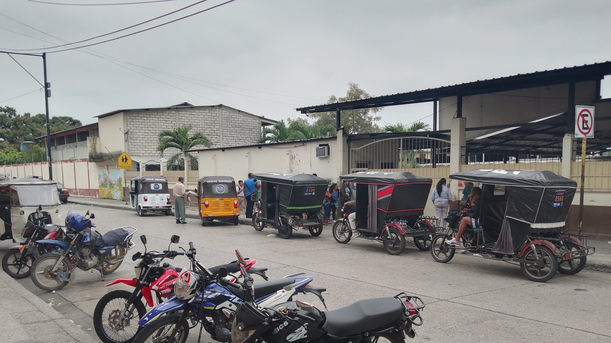 La emergencia inicialmente fue atendida en Daule, pero luego se lo trasladó a Guayaquil