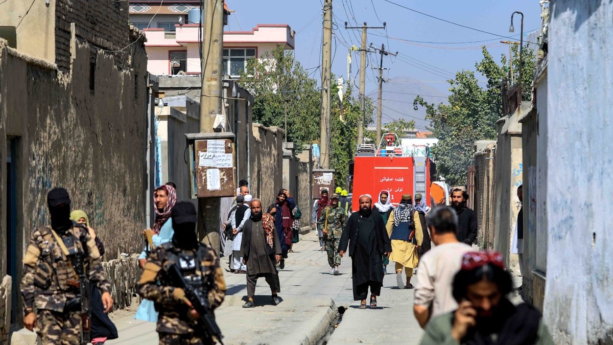 Imagen de archivo de las calles de Kabul tras la toma del poder por los talibanes.