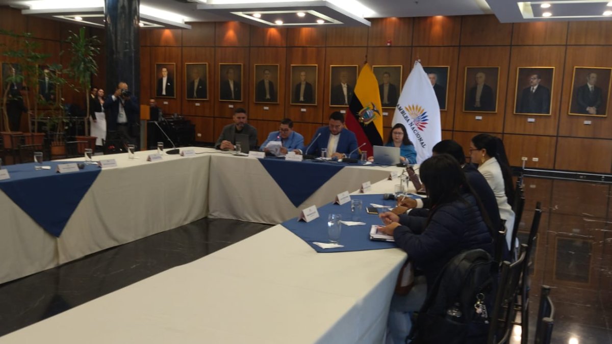 La Comisión de la Niñez de la Asamblea reunida este 26 de diciembre del 2024.