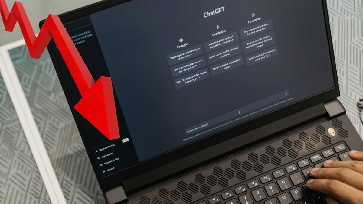 ChatGPT lleva por lo menos una hora sin funcionamiento este 26 de diciembre de 2024.