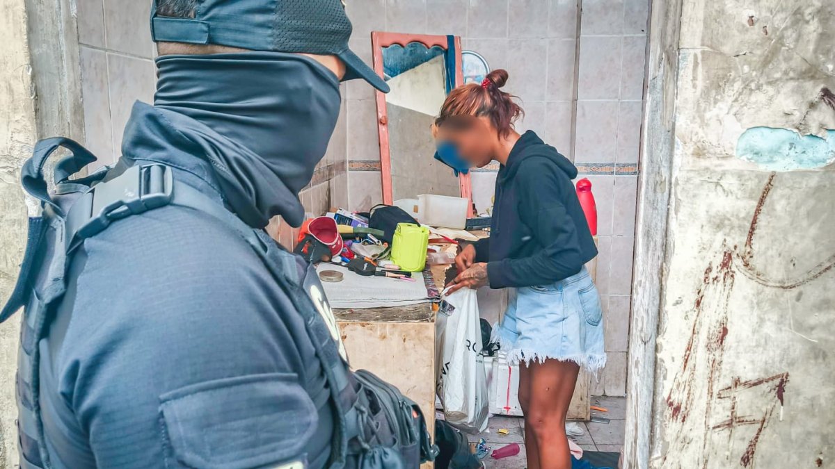 Agentes de control municipal realizaron la revisión del Anfiteatro.