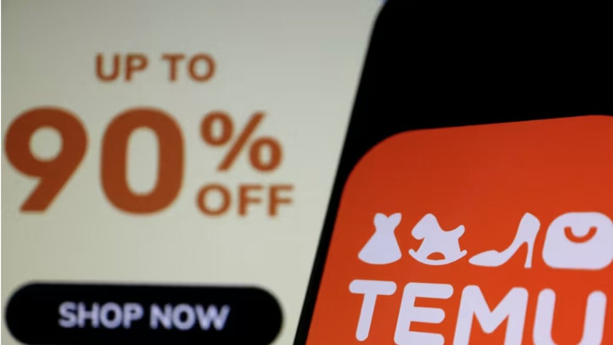 Marca. El logo de la empresa asiática Temu.