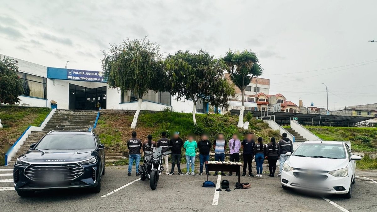 Cinco de los seis detenidos tiene antecedentes penales.