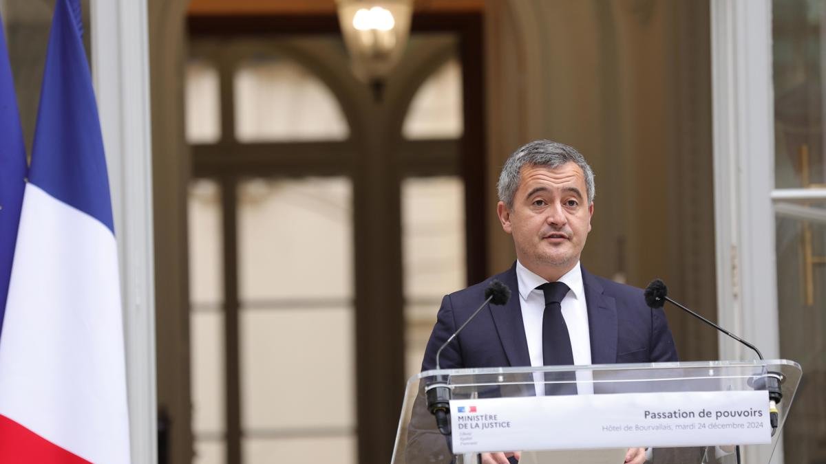 El ministro del Interior de Francia, Gerald Darmanin, el pasado 24 de diciembre.