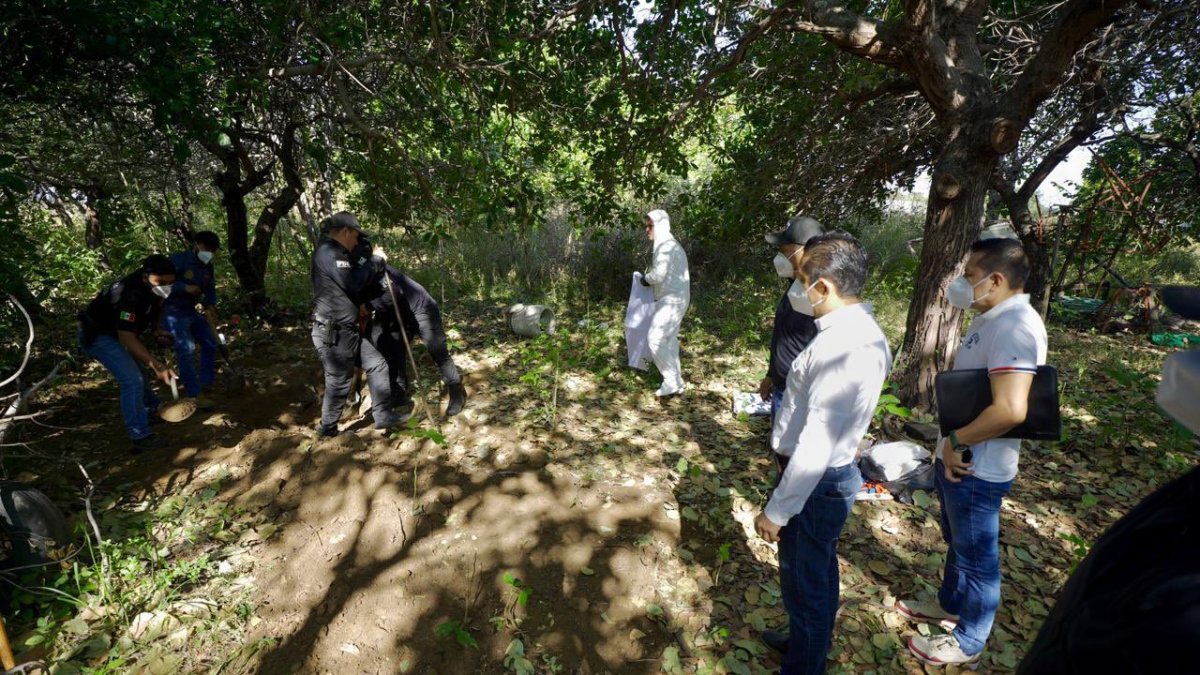 Agentes hallaron las fosas clandestinas durante operativos de seguridad en La Frailesca.