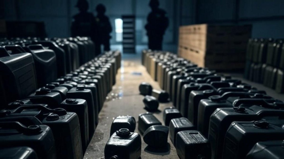 Referencial IA. El alcaloide fue encontrado en un contenedor.