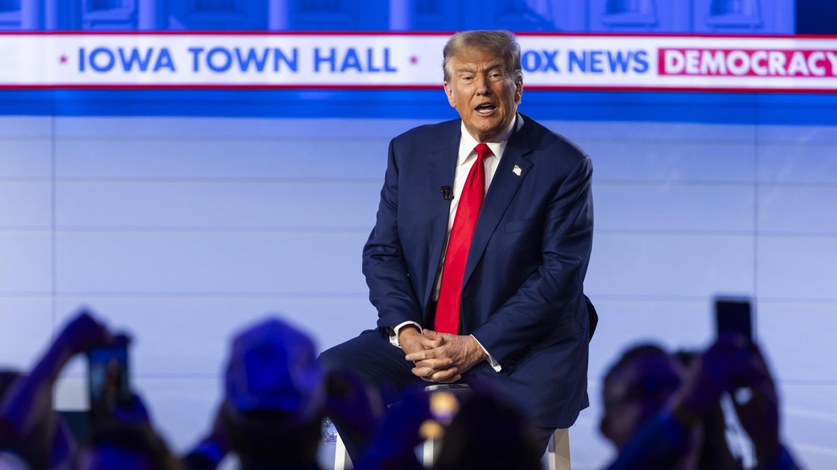 Foto del hoy presidente electo de los Estados Unidos, Donald Trump, en un acto de enero de este año.
