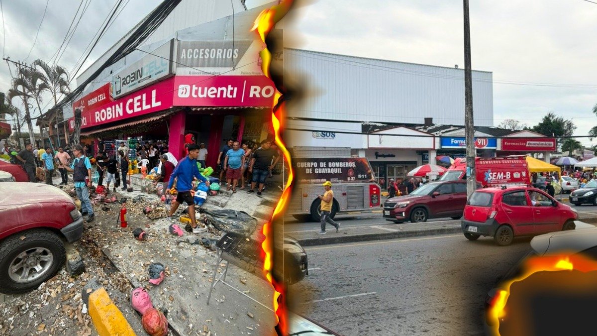 El hecho se registró en la Alborada, norte de Guayaquil, la tarde de este lunes 30 de diciembre.