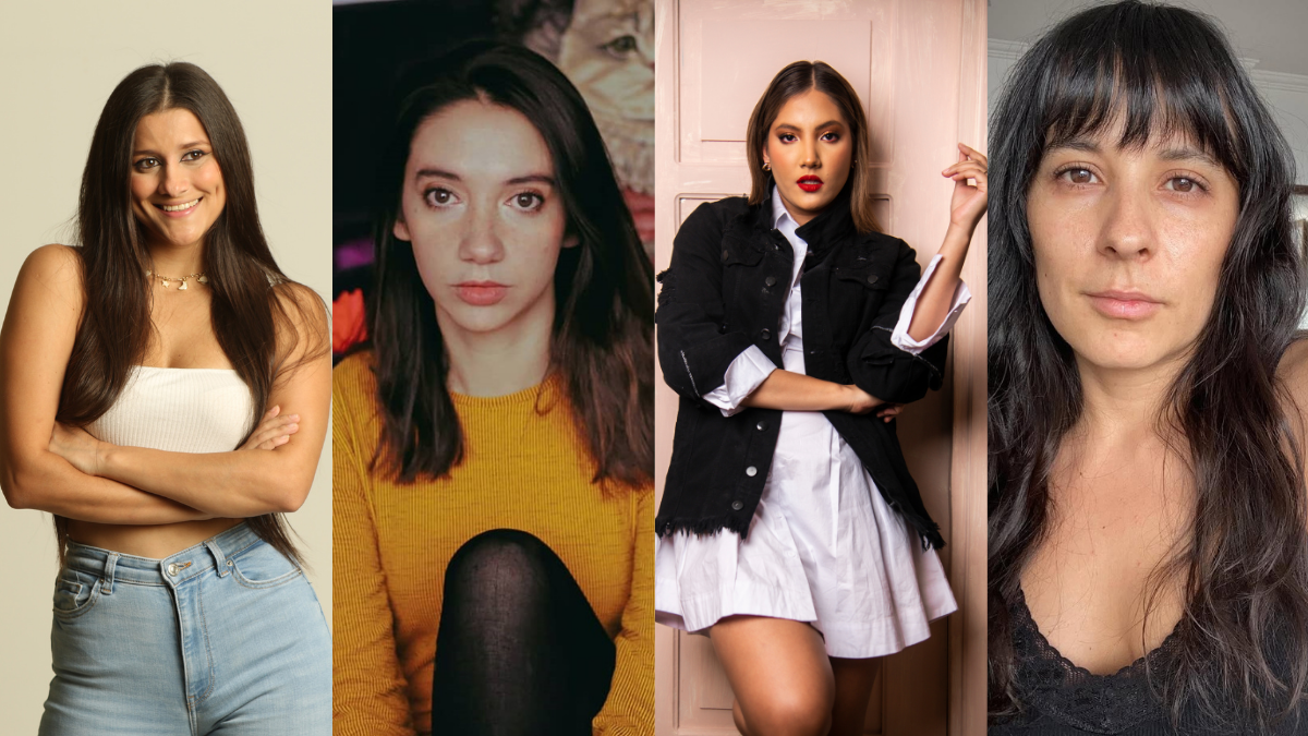 Elba González, Carla Yépez, Gigi Mieles y Carolina Pérez.