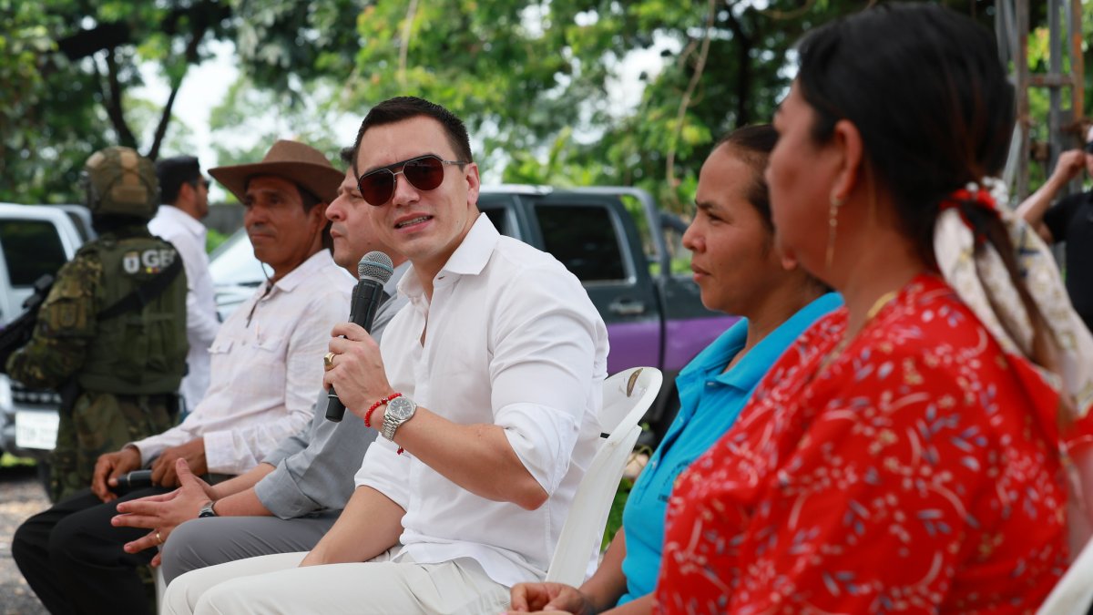 Babahoyo. El presidente Noboa prometió, el pasado 27 de diciembre, 