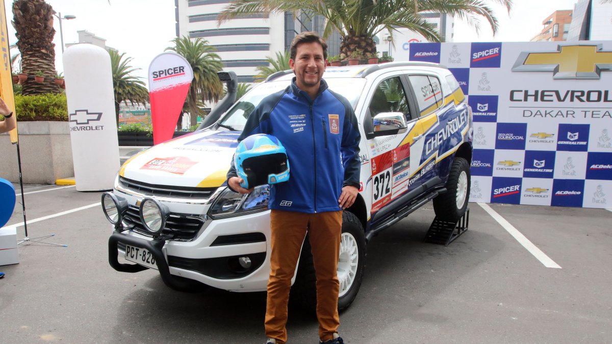 Sebastián Guayasamín es considerado un Dakar Legend.