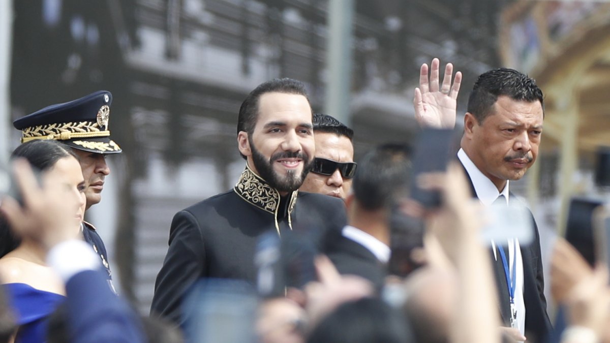 Fotografía de archivo del presidente de El Salvador, Nayib Bukele.