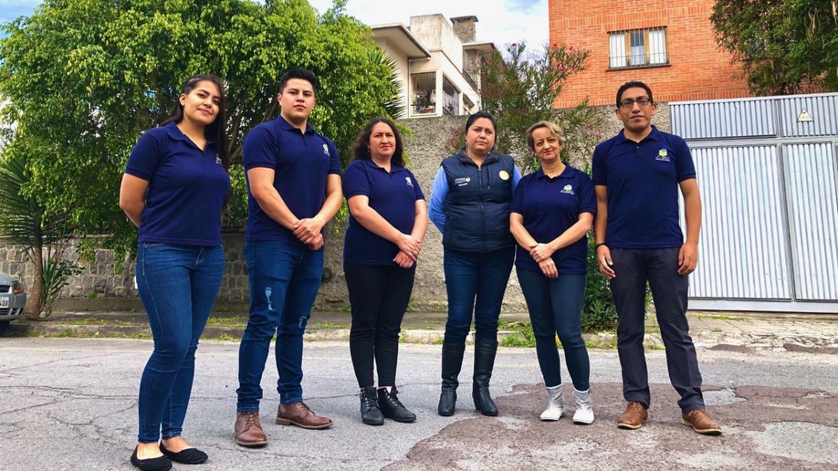 Los voluntarios de la fundación se encuentran distribuidos en Pichincha como matriz principal
