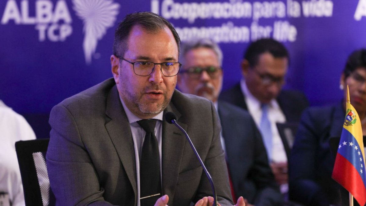 El canciller venezolano, Yván Gil.