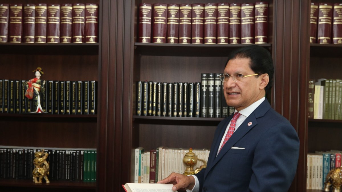 Figura. Washington Pesántez fue fiscal general de 2007 a 2011.