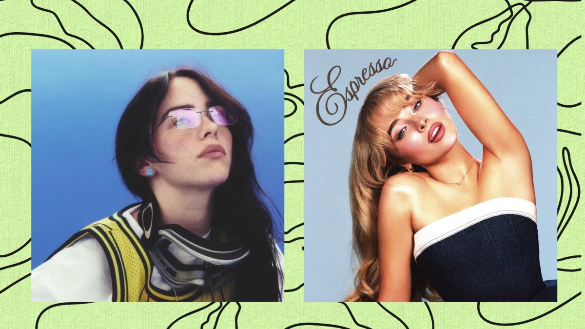 Billie Elish y Sabrina Carpenter.