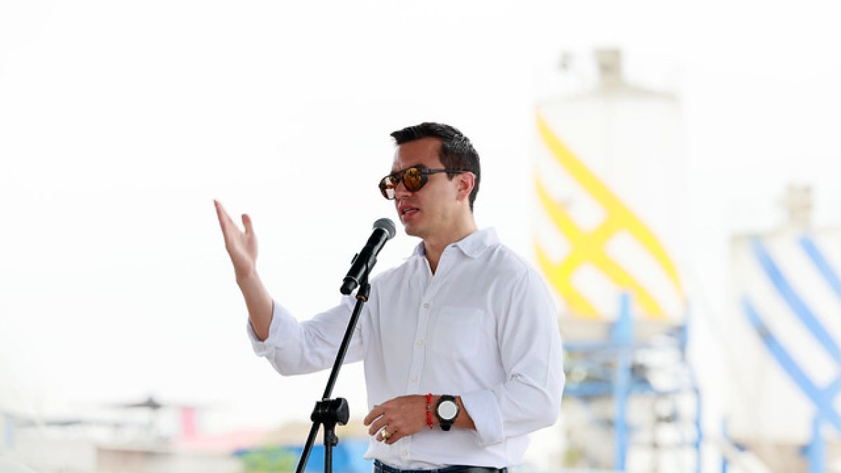 ADN es el movimiento político del presidente Daniel Noboa.