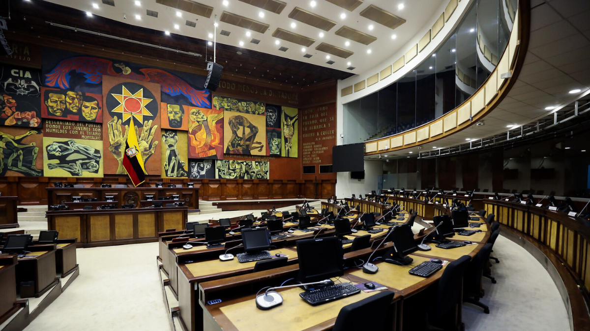 El Pleno de la Asamblea Nacional.